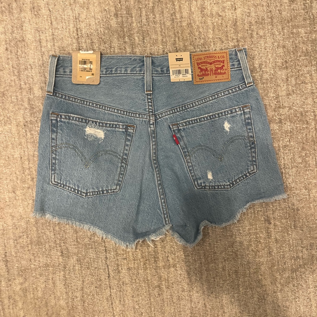 Brand New Levis Jean Shorts 501 Shorts
